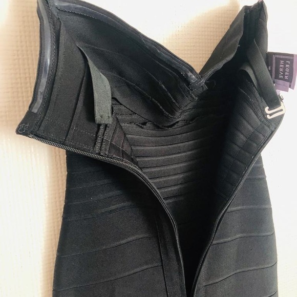 Herve Leger black signature dress - Picture 3 of 8